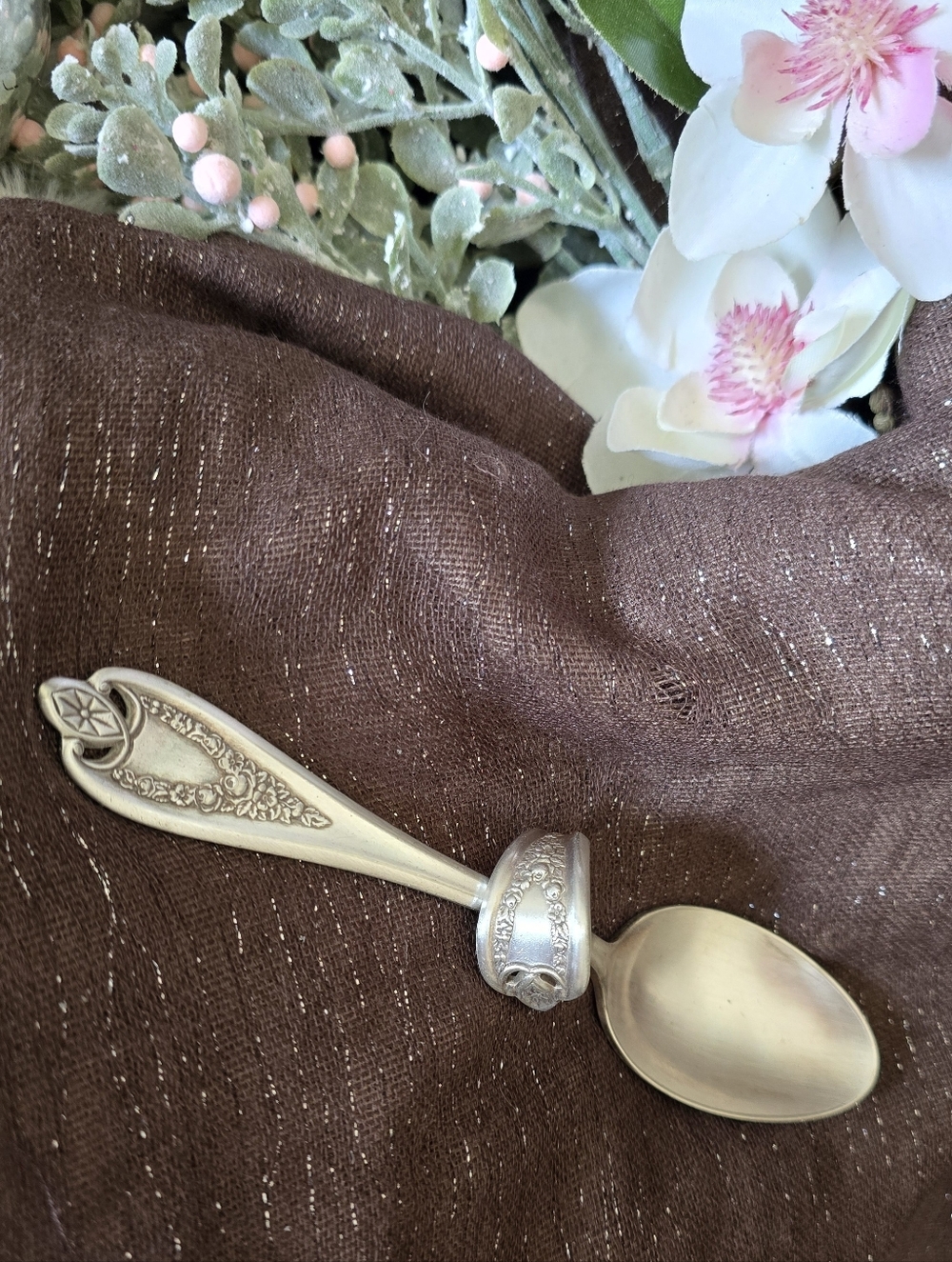 Spoon Ring from An Antique Spoon - Picture 4 of 4